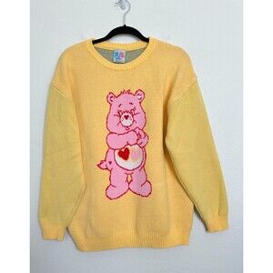 Care Bear x Acme De La Vie Sweater Crewneck Yellow 2021 Raglan Unisex Large (1)